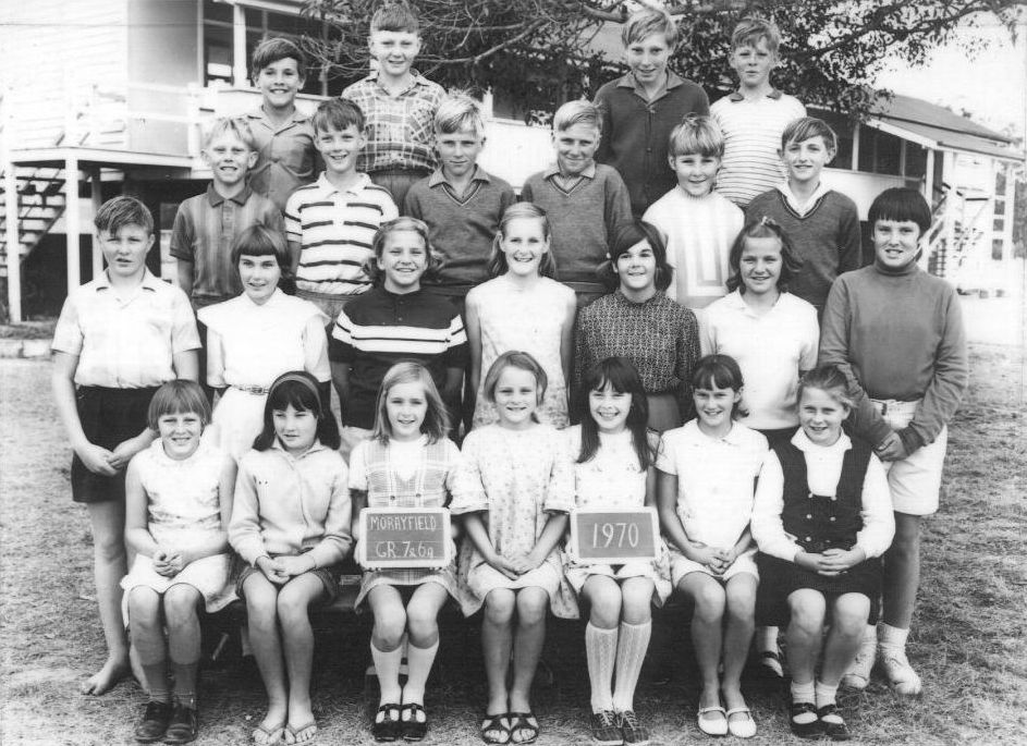 Grades 6a and 7 at Morayfield State School in 1970