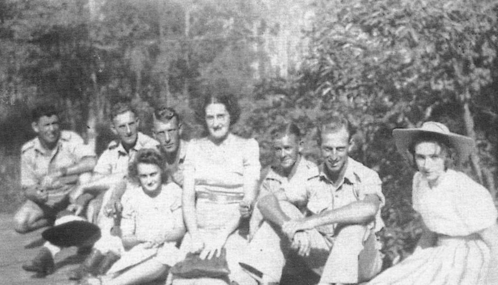 At the opening of the Stony Creek Bridge on 10 March 1945