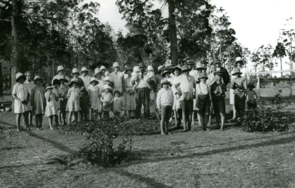 Christmas breakup day at Toorbul School, ca. 1928