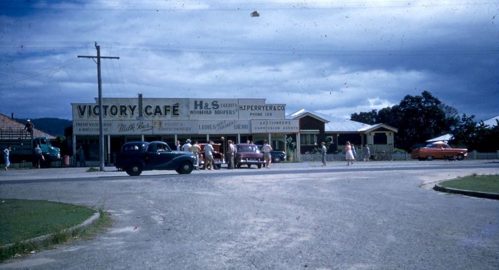 Victory Cafe at Woodford, ca. 1960