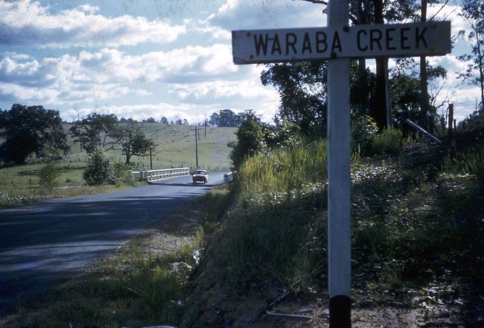 Wararba Creek Bridge, ca. 1960