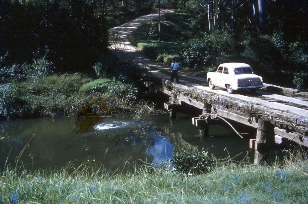 Wararba Creek Bridge, ca. 1960