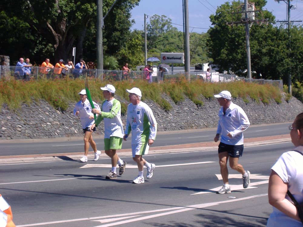 The Queen's baton relay for the 18th Commonwealth Games in Melbourne in 2006