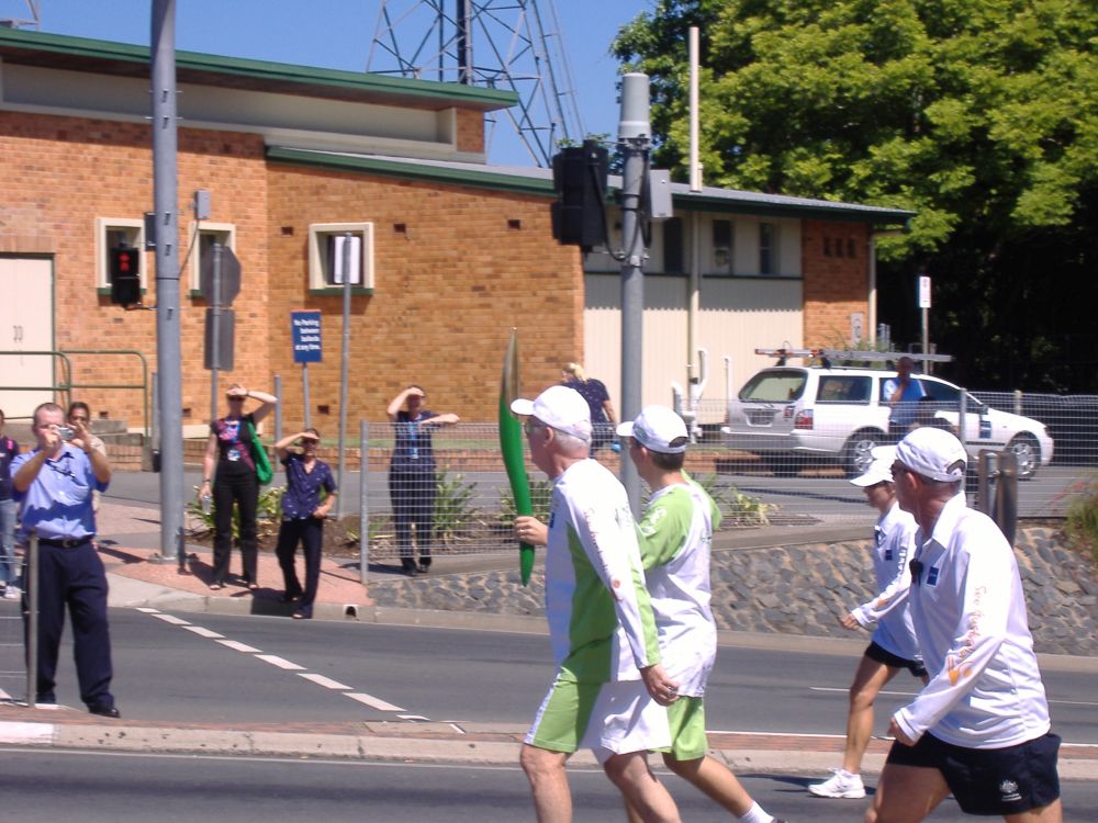 The Queen's baton relay for the 18th Commonwealth Games in Melbourne in 2006