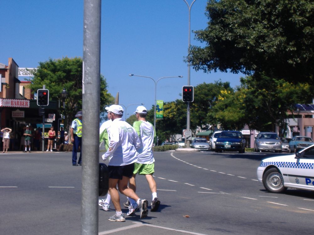 The Queen's baton relay for the 18th Commonwealth Games in Melbourne in 2006