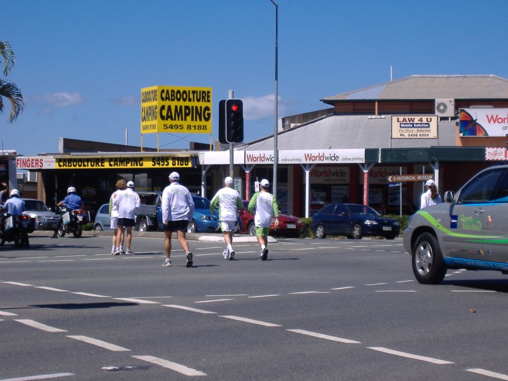 The Queen's baton relay for the 18th Commonwealth Games in Melbourne in 2006