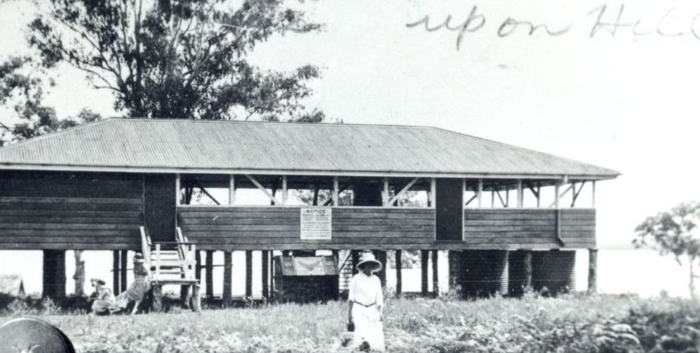 Bribie Island Dance Hall in 1913