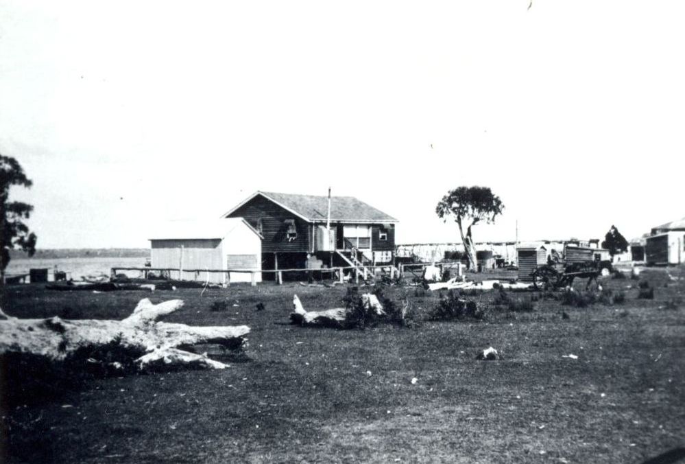 The Brisbane Tug &amp; Steamship Company Caretaker's residence which stood immediately south of the Bongaree jetty