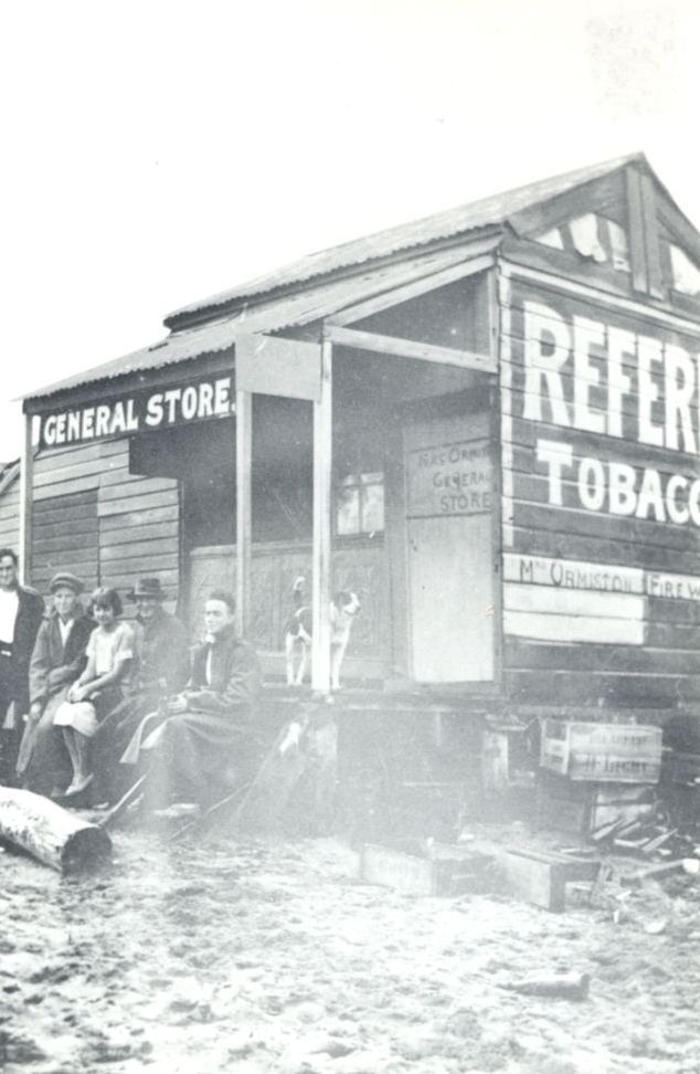 Ormiston's shop in Toorbul Street on Bribie Island