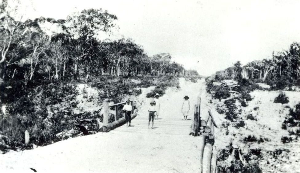 Ocean Beach Road Bribie Island
