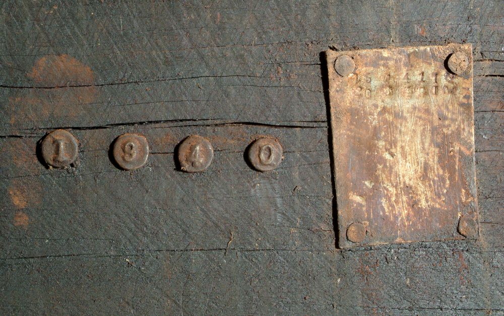 Underneath Gregor's Creek Bridge, prior to its demolition and replacement