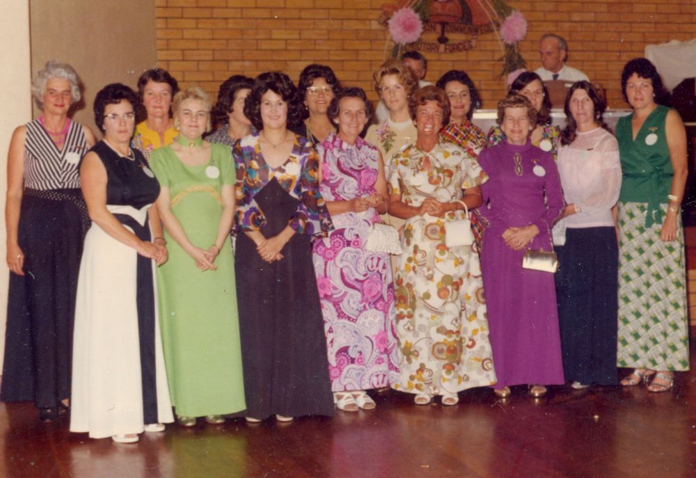 Weight Watchers gathering in the early 1970s