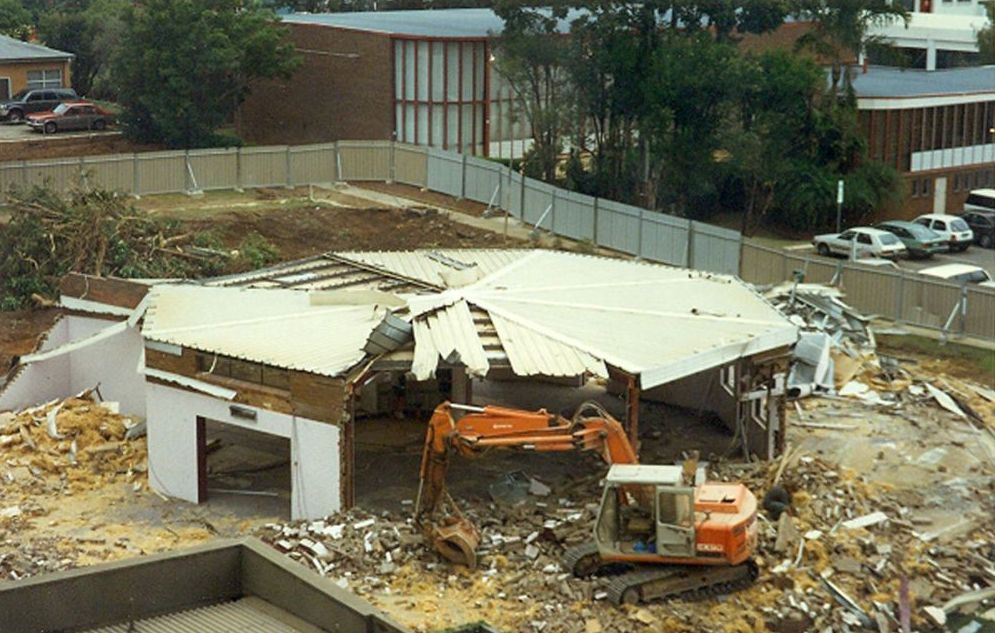 Demolition of old Caboolture Library building