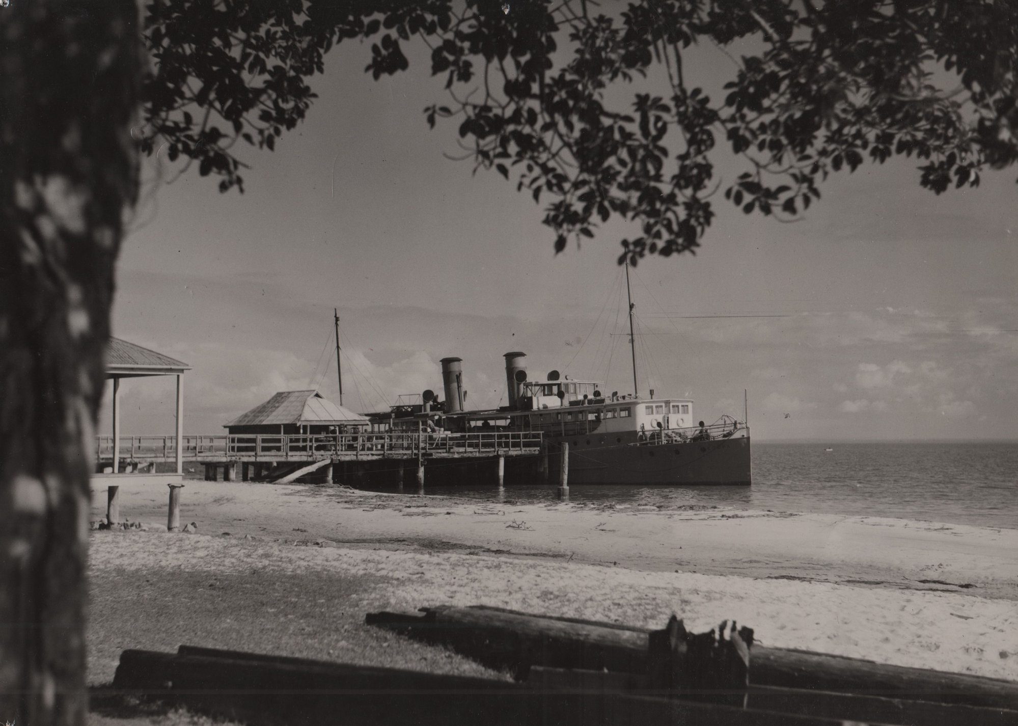SS Koopa At Bribie Jetty