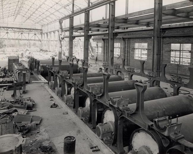 Photo 1 Walmsleys Machine being installed