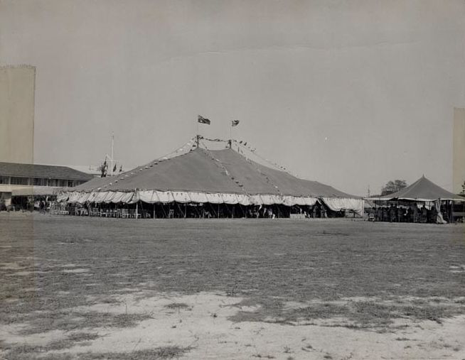 Marquee for Official Opening in December 1957