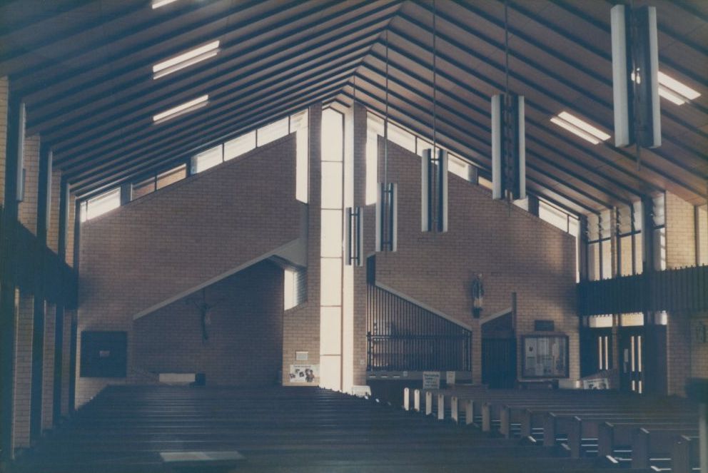 Inside Sacred Heart Church