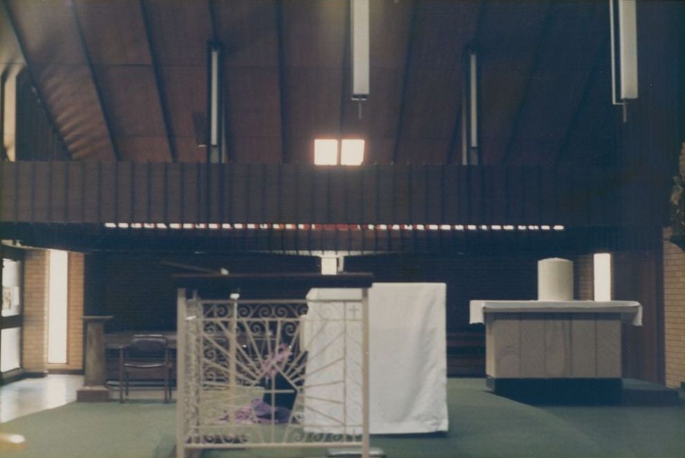 Inside Sacred Heart Church