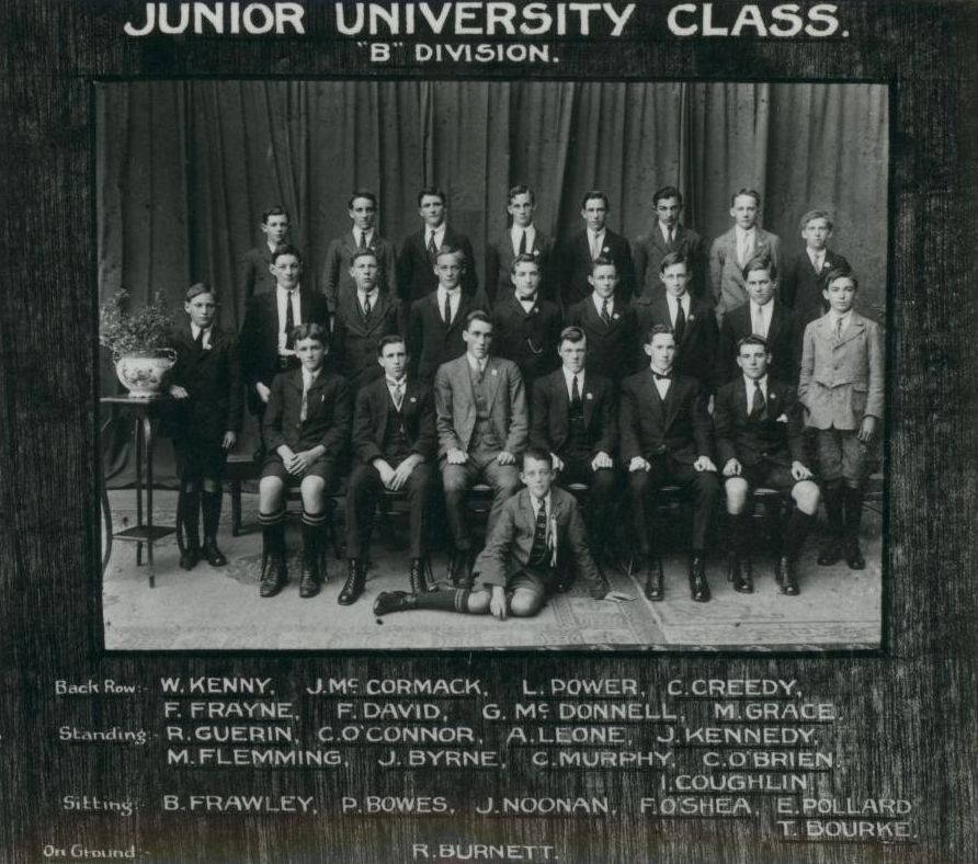 Junior University Class (Father Frawley's Class)