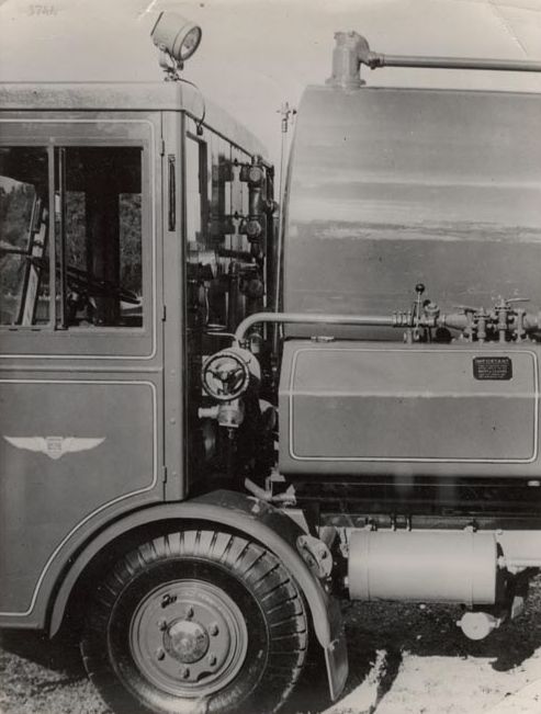 Foden Fire Truck - view of it's hose connection