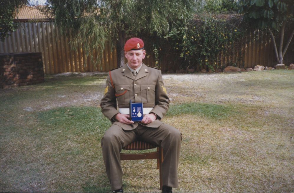 Wayne Williams awarded the Order of Australia Medal