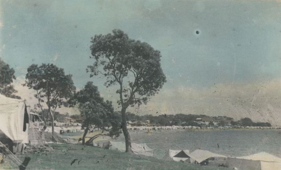 Camping at Woody Point