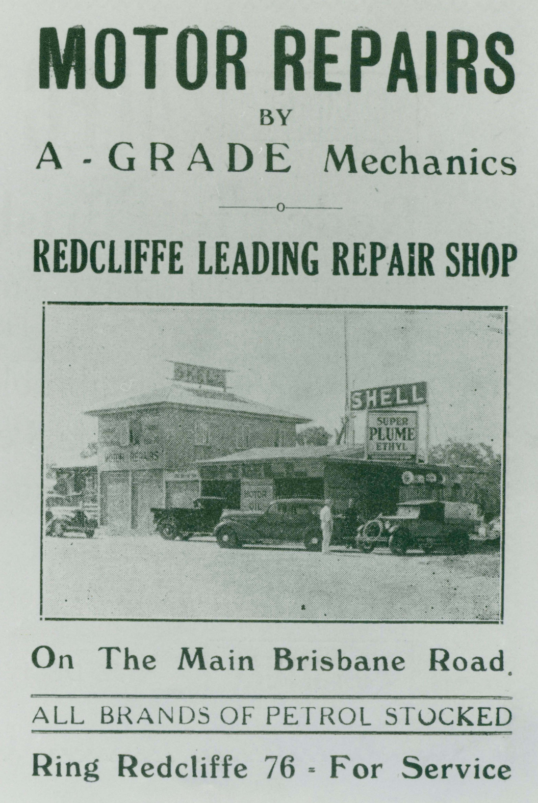 Motor Repairs Advertisement