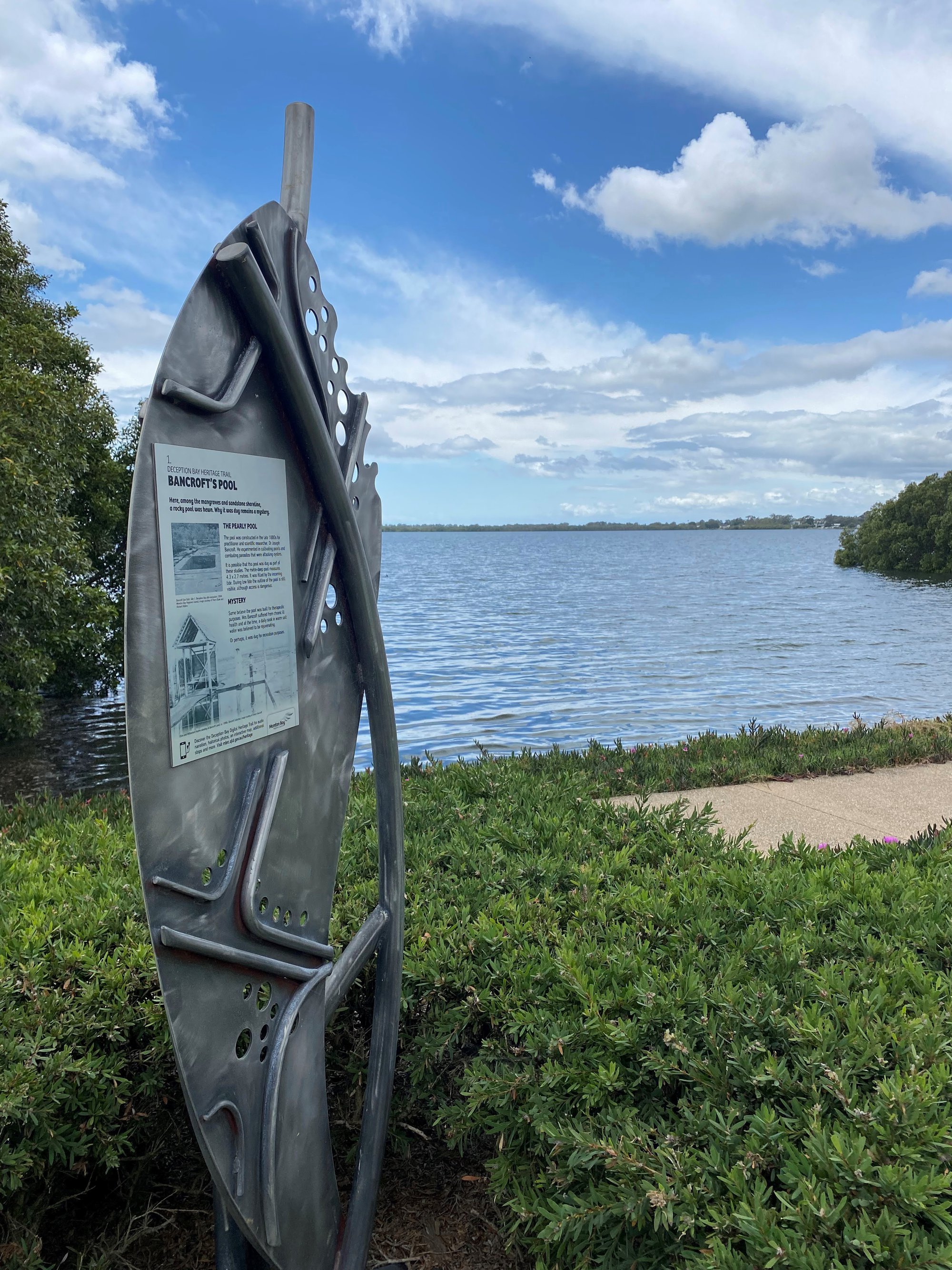 Deception Bay Heritage Trail - Stop 1 - Bathing Pool