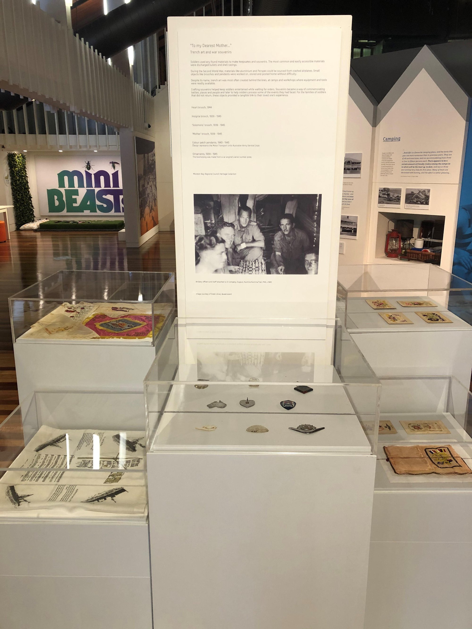 War Souvenirs and Trench Art - collection showcase - side 1