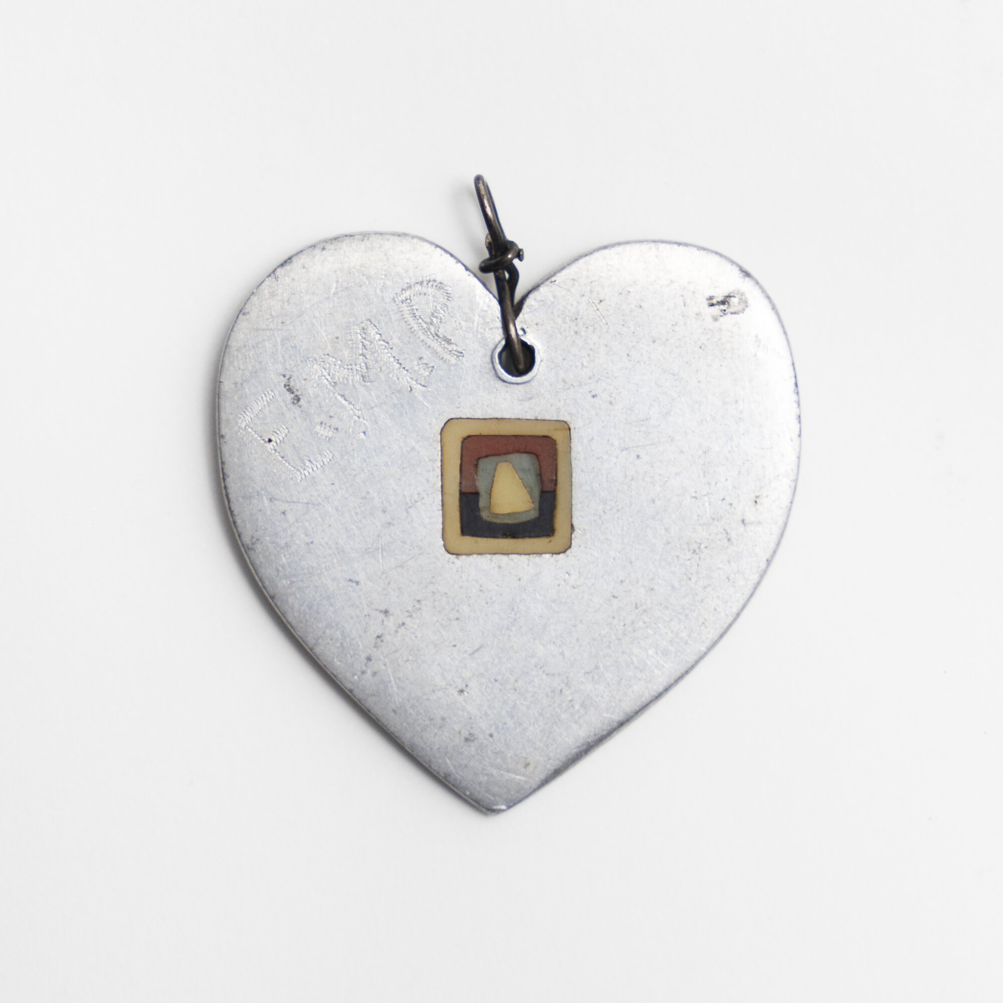 Trench art - pendant - aluminium and perspex