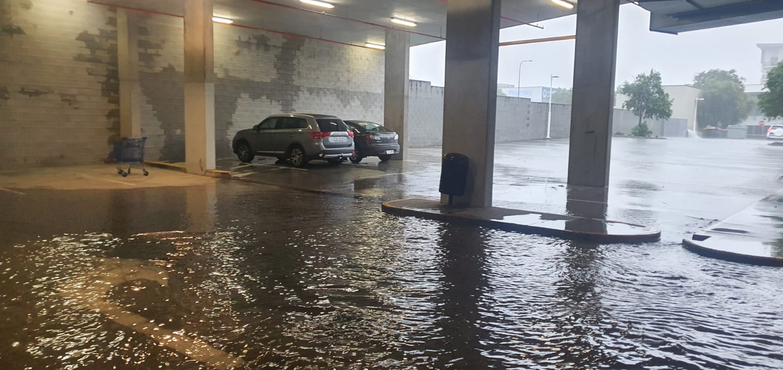 10 The Corso, North Lakes commercial building (contains North Lakes Library) carpark