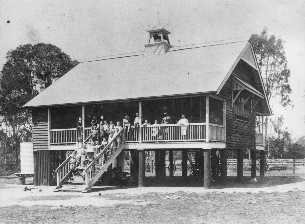 Strathpine State School in the early days