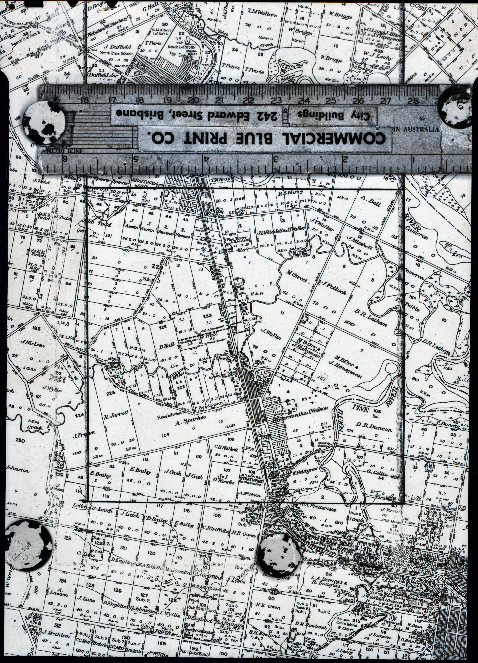 Map of Strathpine and surrounding areas