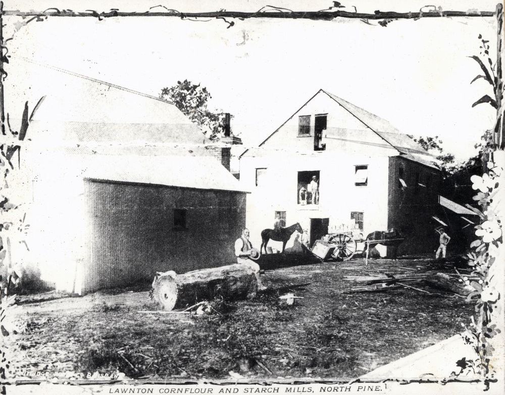 Paisley Cornflour Mill operated by the Francis family at Lawnton