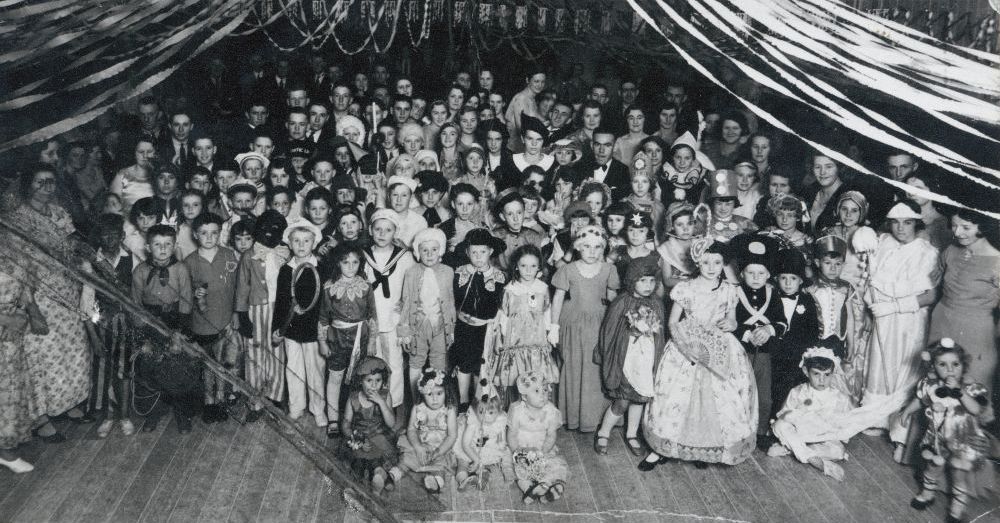 North Pine State School annual fancy dress ball, 1933