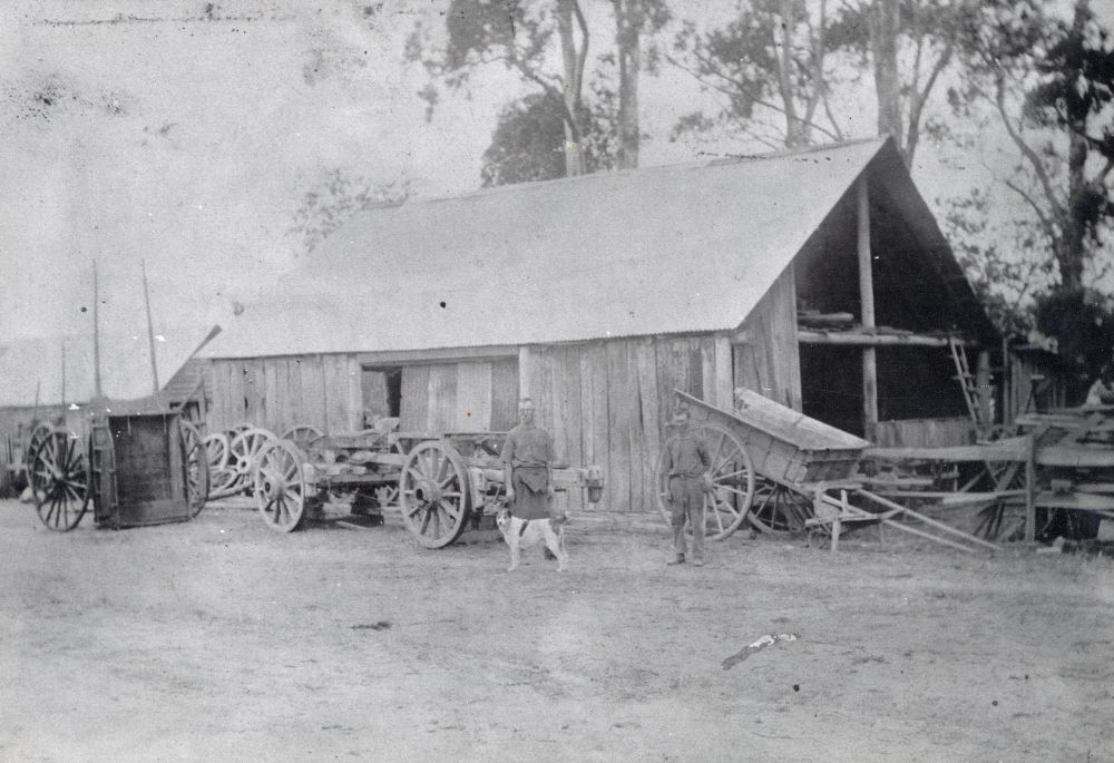 Terrors Creek Blacksmiths built ca. 1904, in McKenzie Street Terrors Creek