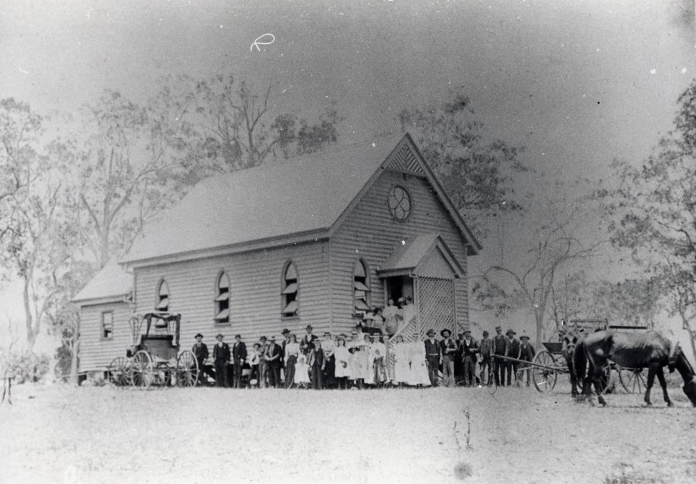 Official opening of St. Francis Xavier's Catholic Church, Terrors Creek (Dayboro)