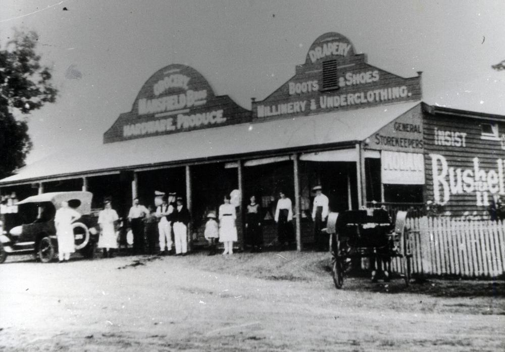 Mansfield Brothers Store, Dayboro in the 1920s
