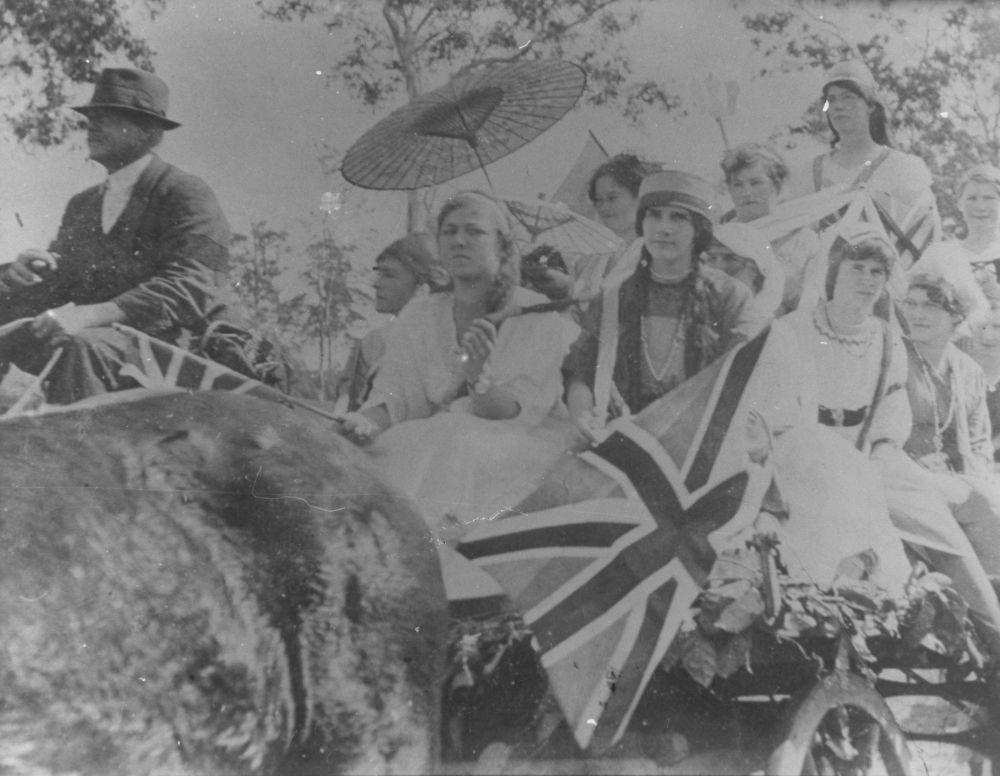 Peace Parade in Dayboro, 1918