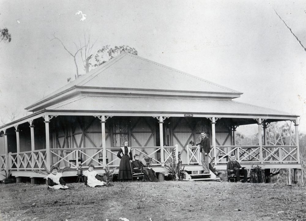 Fair View, the home of the Williams family at Mount Pleasant