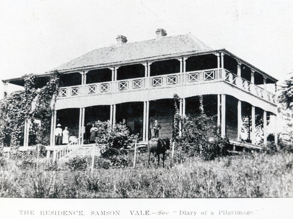 Samsonvale Homestead, residence of the pioneering Joyner family