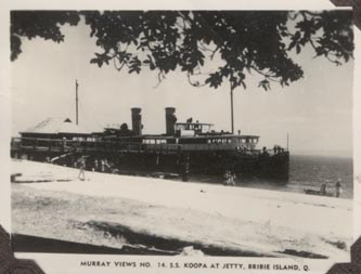 S.S. Koopa at Bongaree Jetty