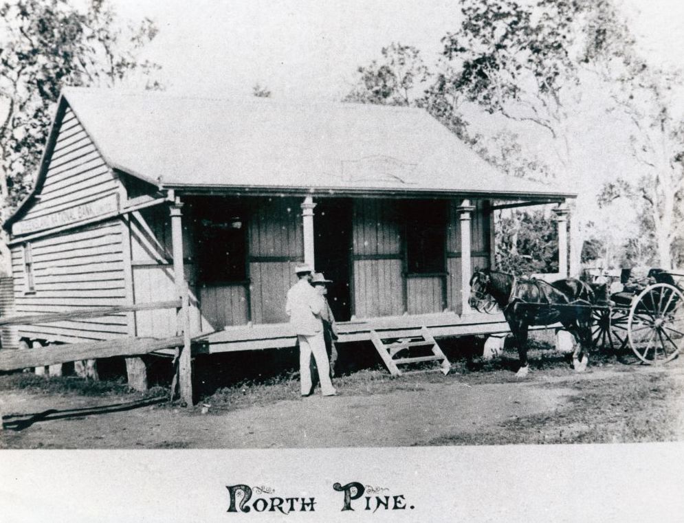 Queensland National Bank, North Pine, opened in 1887