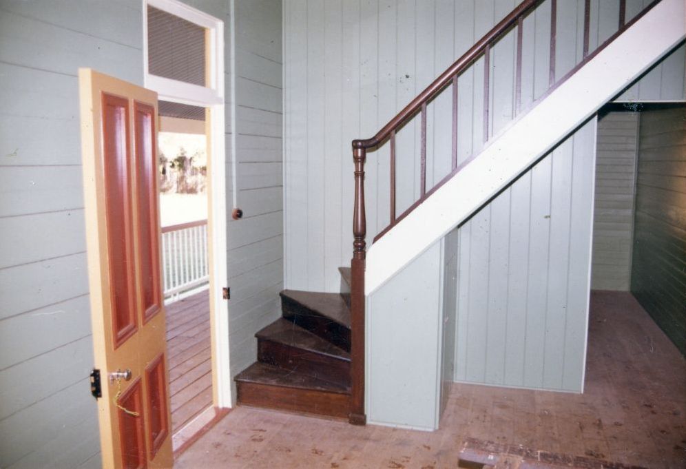 Interior view of Todd's Cottage, North Pine Country Park