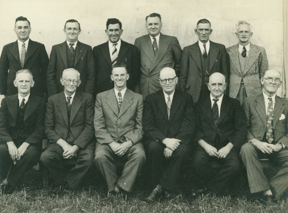 Members of the 1949 to 1952 Pine Shire Council, 1951