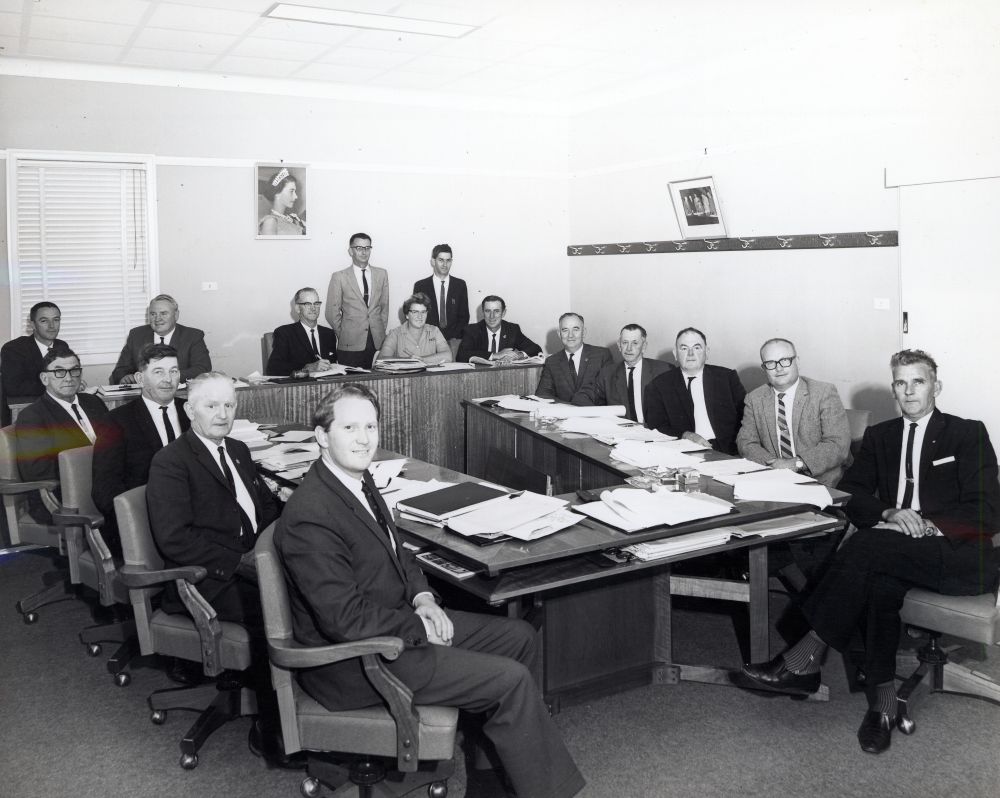 Members of the 1964-1967 Pine Rivers Shire Council
