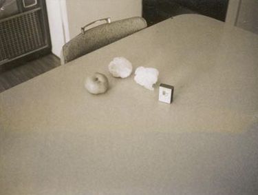 2 examples of size of hail stones