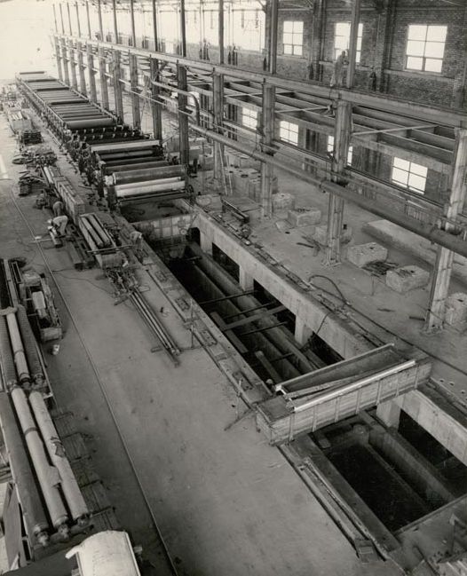 Overview of installation of rollers