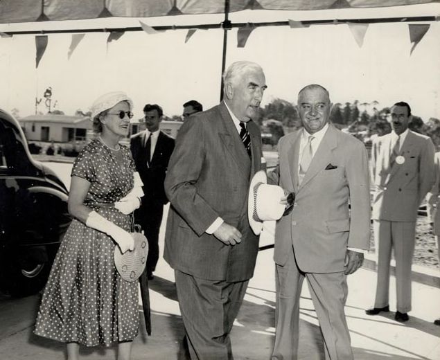 Opening Ceremony in December 1957