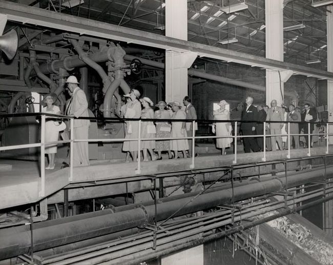 Official Opening Tour in December 1957